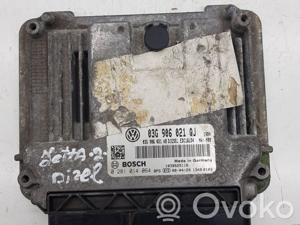 Volkswagen Caddy Engine control unit/module 
