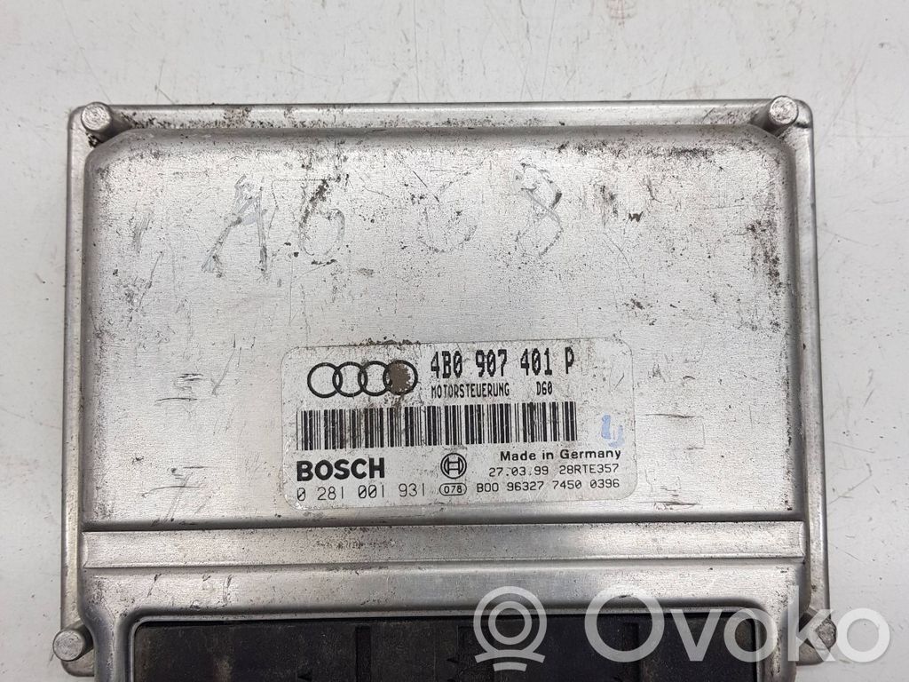 Audi A6 S6 C5 4B Engine control unit/module 