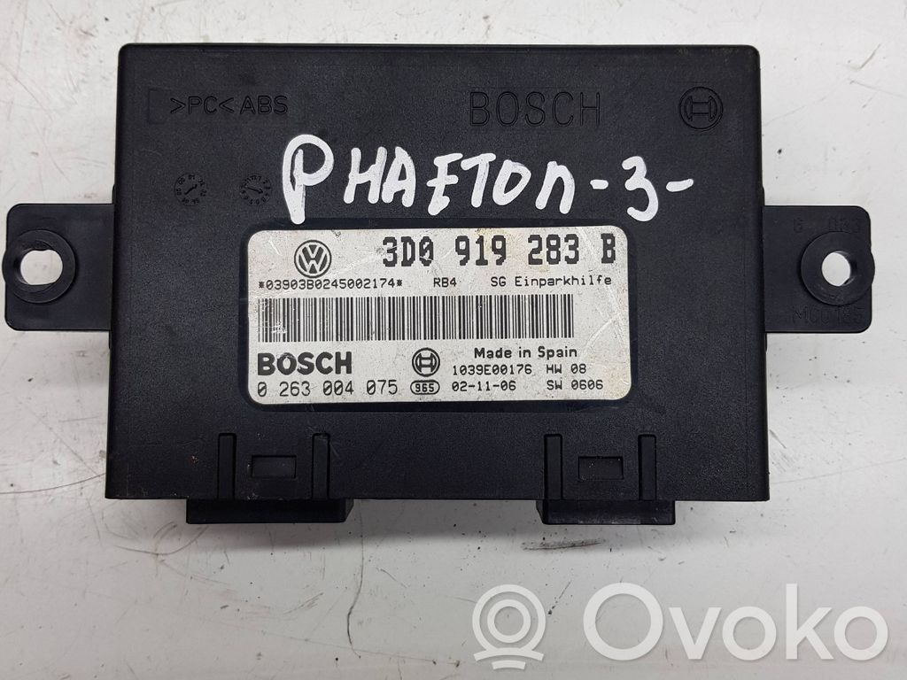 Volkswagen Phaeton Parking PDC control unit/module 