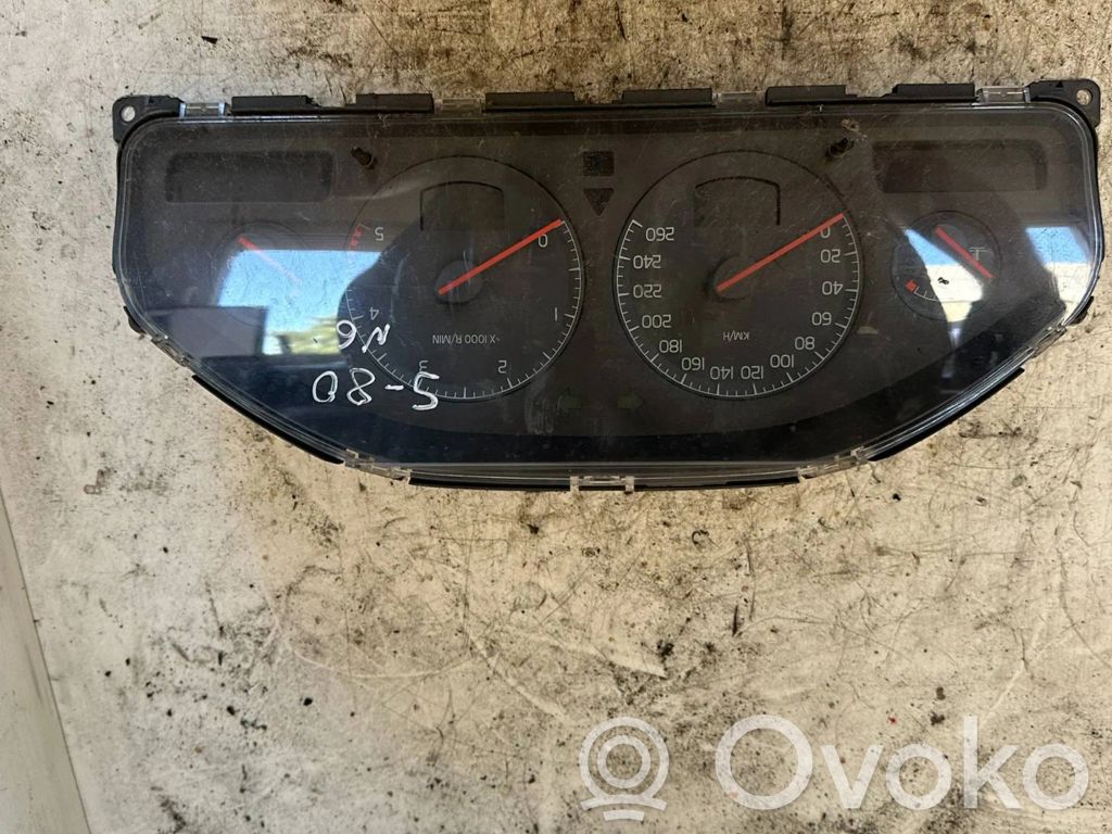 Volvo S80 Speedometer (instrument cluster) 