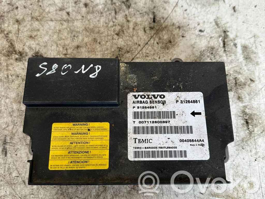 Volvo S80 Airbag control unit/module 