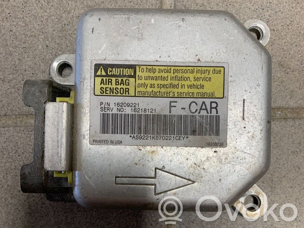 Chevrolet Camaro Airbag control unit/module 