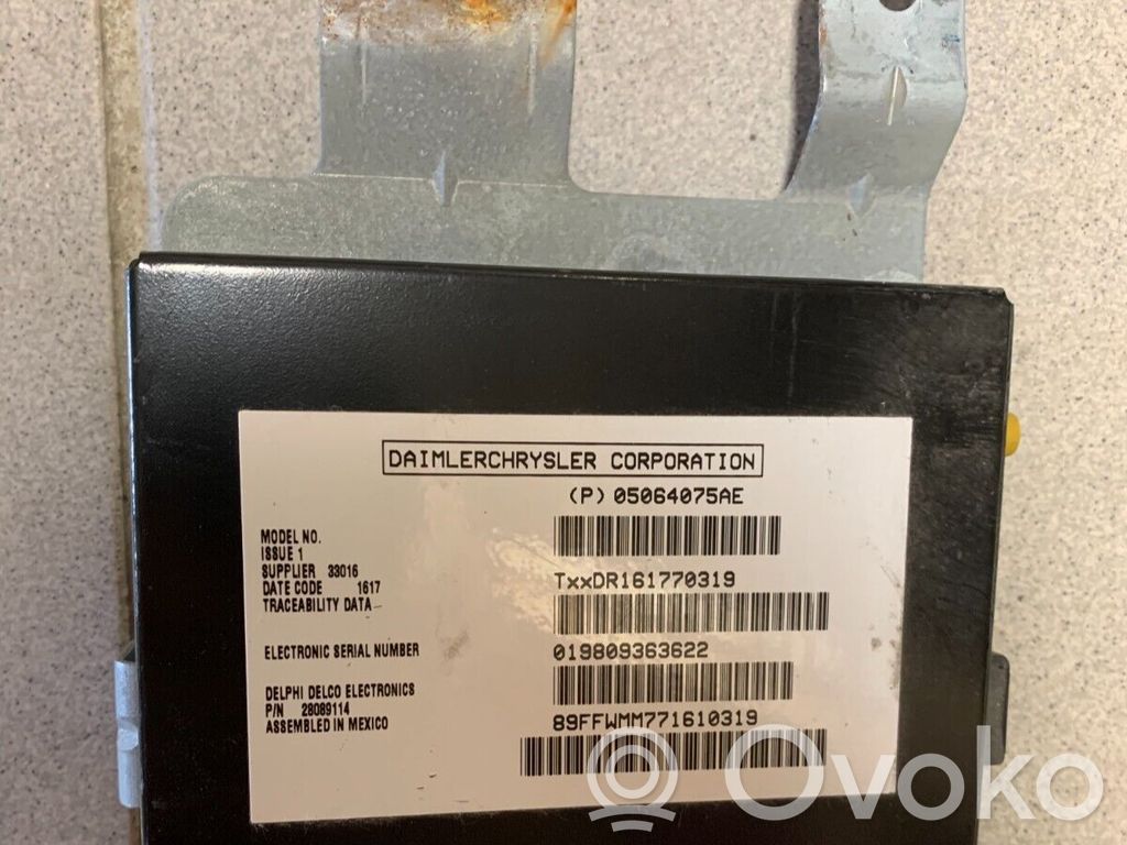 Dodge RAM Other control units/modules 