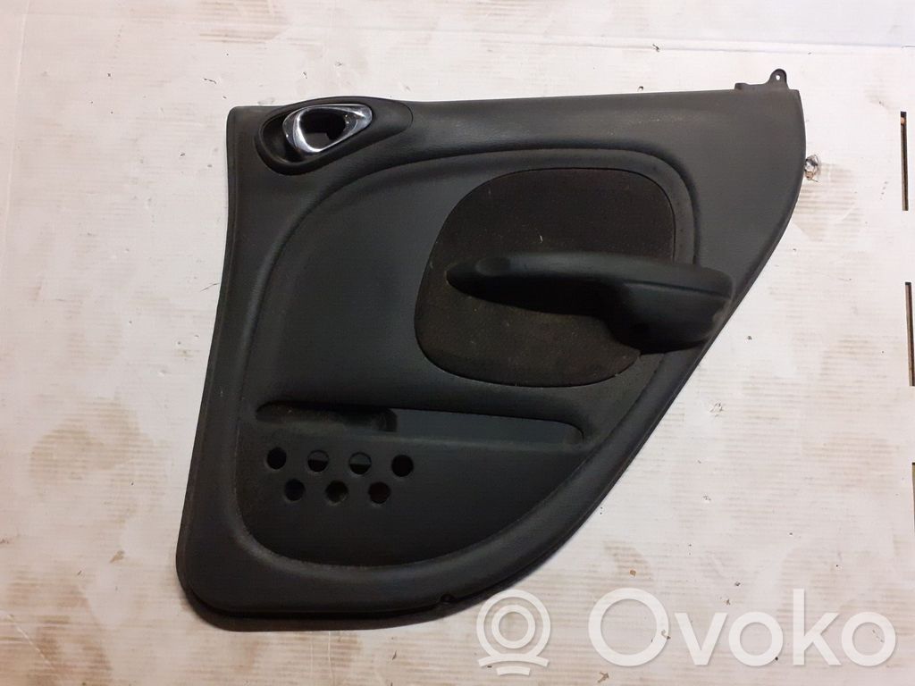 Rear door card panel trim
