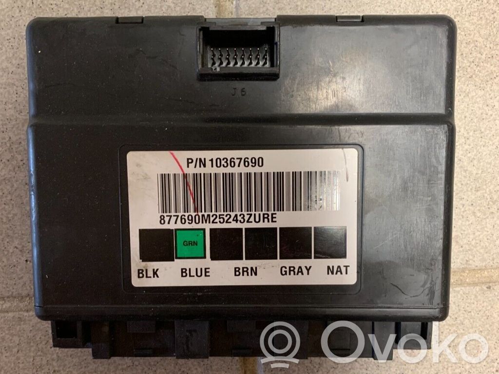Central body control module   10367690
