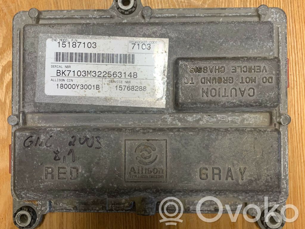 Gearbox control unit/module   29537441