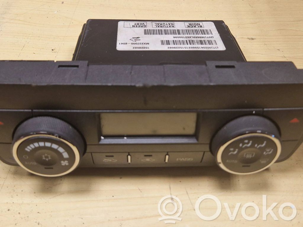 Console centrale, commande chauffage/clim   15228682,X62150598,MX2370002041