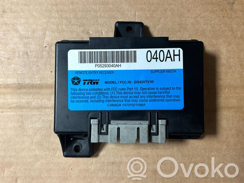 Chrysler PT Cruiser Other control units/modules 