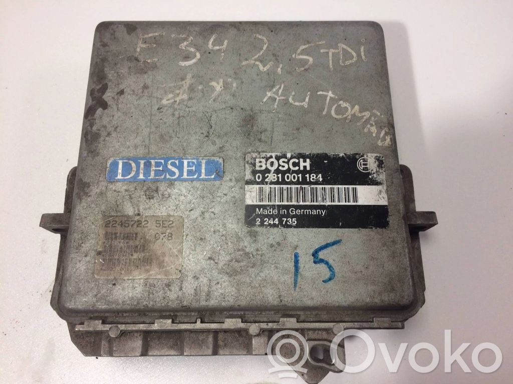 BMW 5 E34 Engine control unit/module 