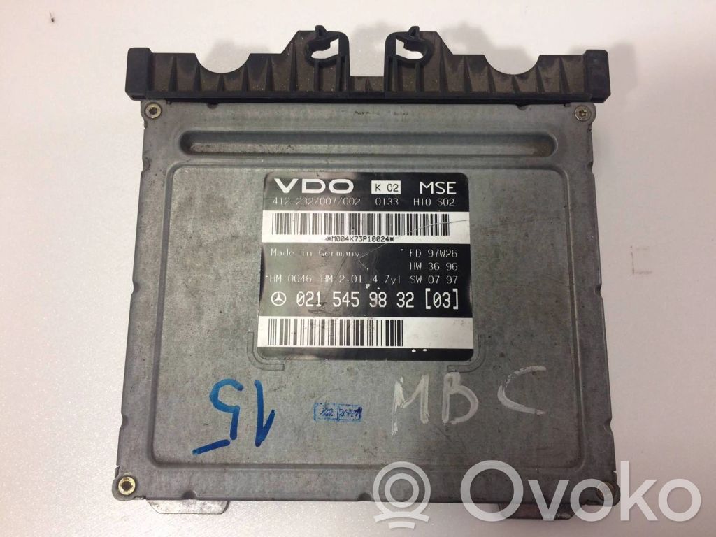Mercedes-Benz C W202 Engine control unit/module 