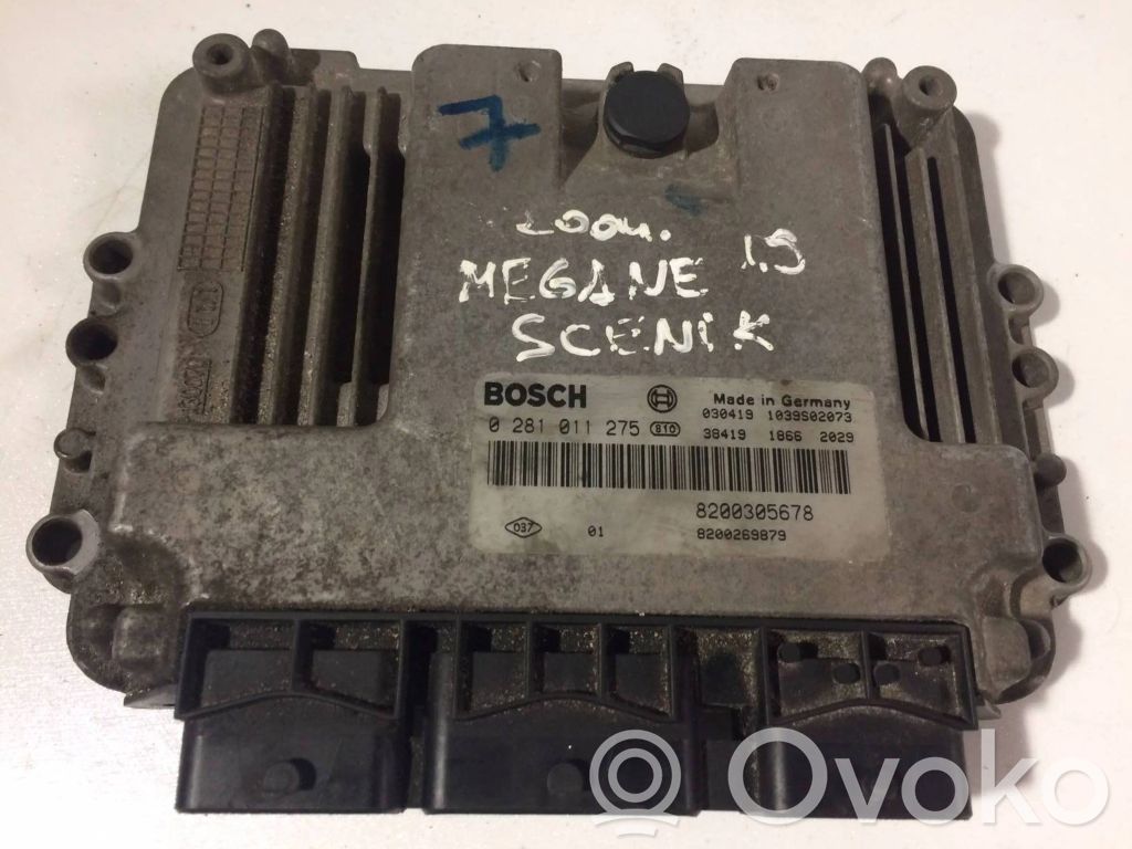 Renault Scenic II -  Grand scenic II Engine control unit/module 
