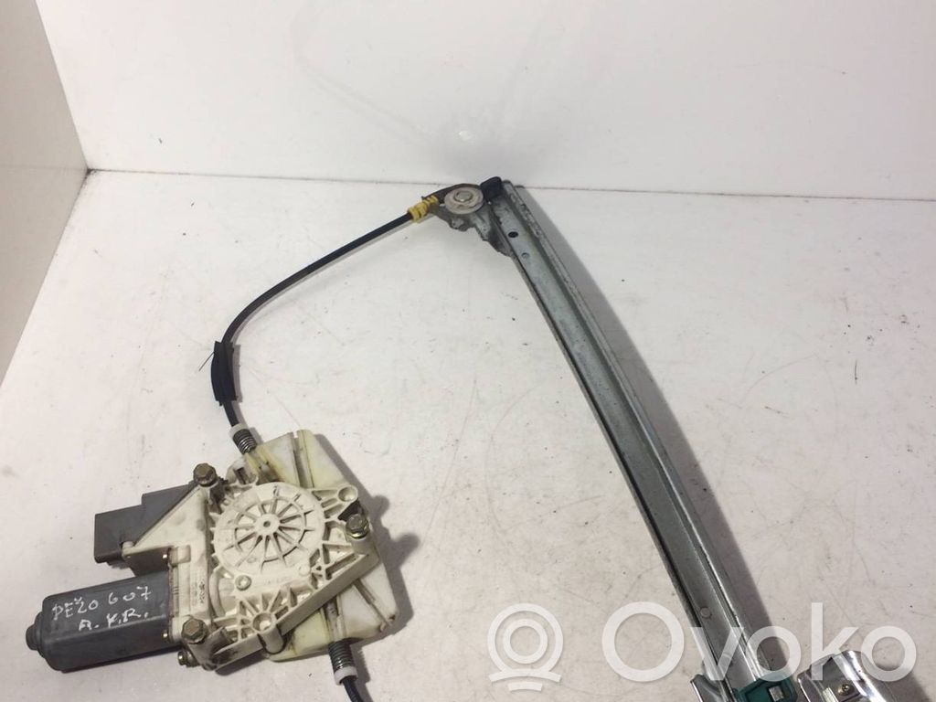 Peugeot 607 Elektryczny podnośnik szyby drzwi tylnych 