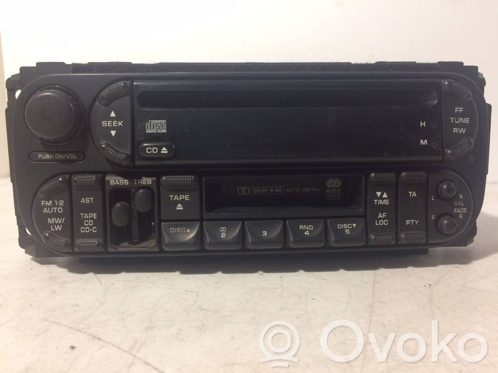 Chrysler Voyager Unidad delantera de radio/CD/DVD/GPS 