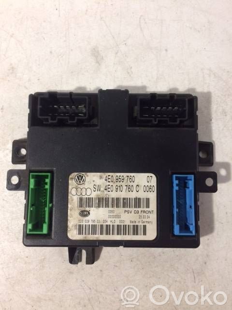 Audi A8 S8 D3 4E Module de commande de siège 