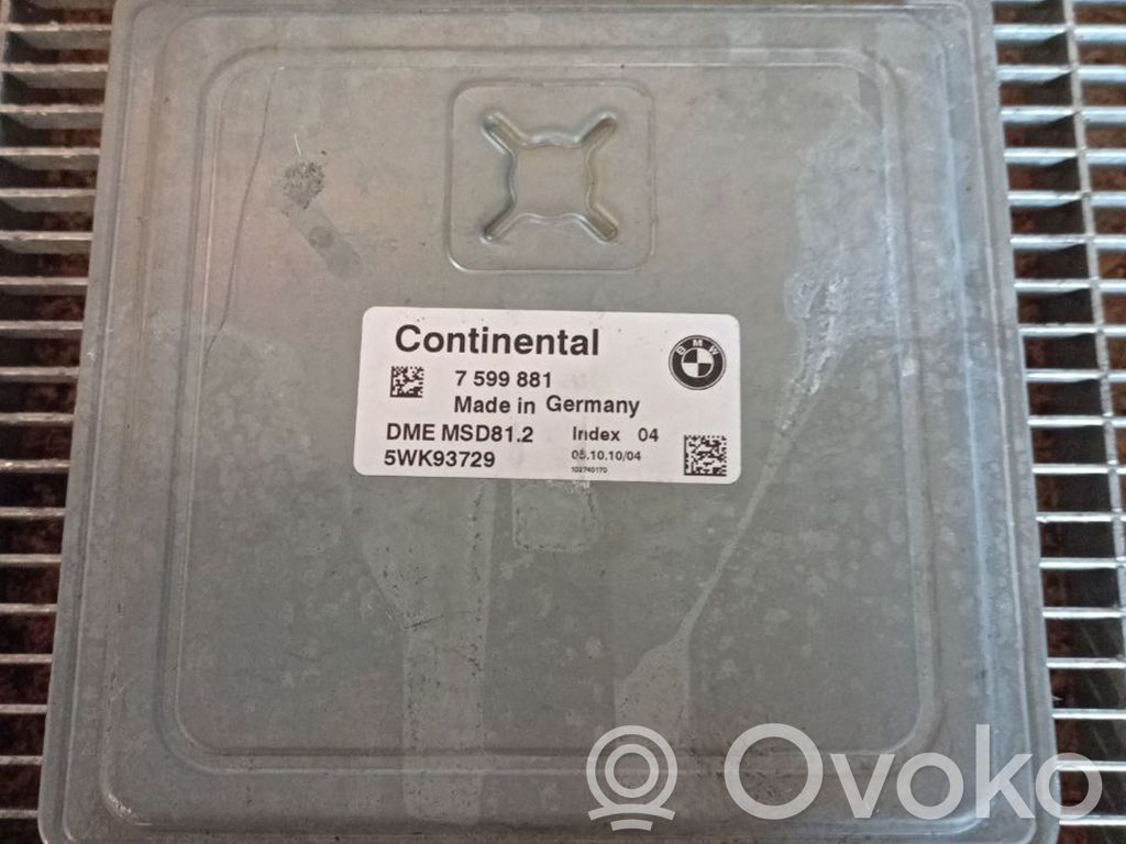 BMW 3 E90 E91 Module de commande suspension pneumatique arrière 