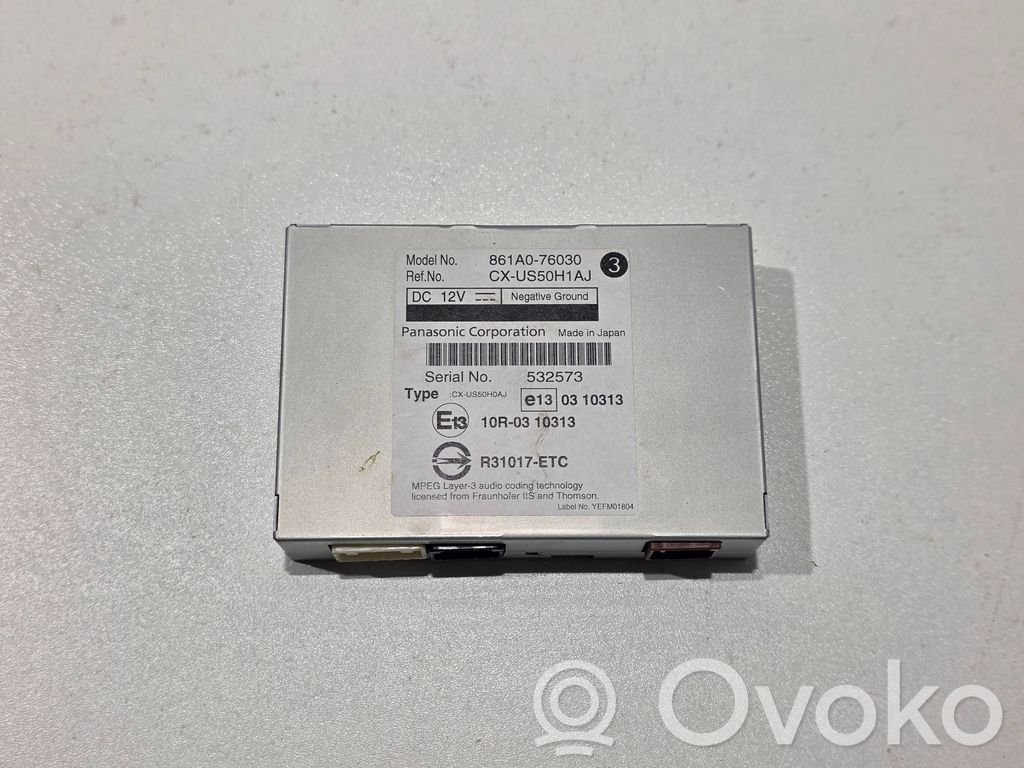 Lexus CT 200H Other control units/modules 