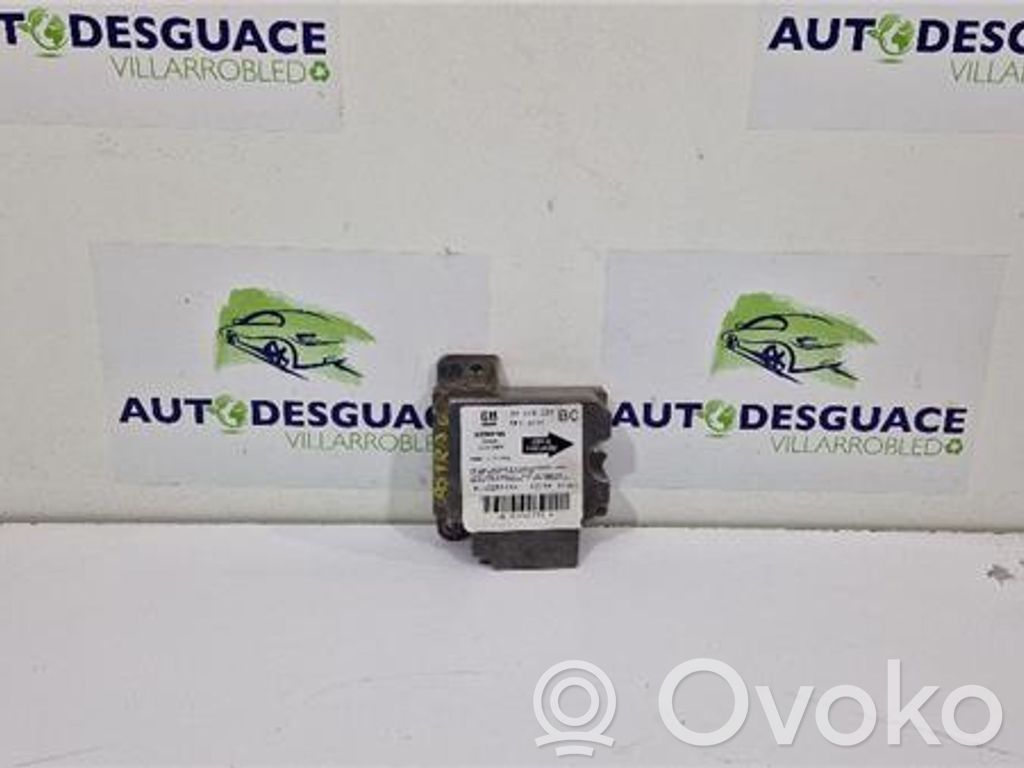 Opel Astra G Airbag control unit/module 