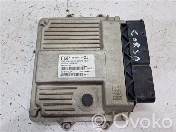 Opel Corsa C Unidad de control/módulo ECU del motor 