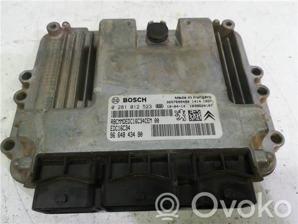 Citroen C3 Unité de commande, module ECU de moteur 