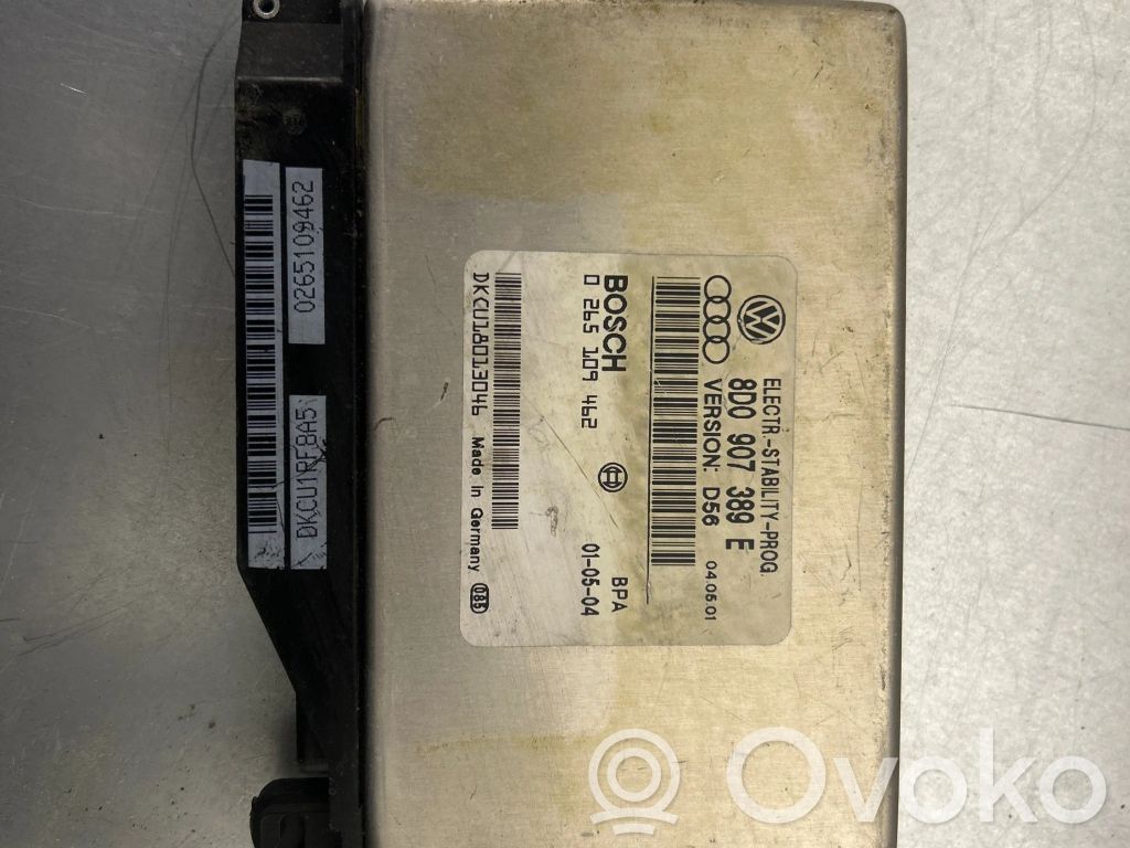 ABS control unit/module   8D0907389E,DKCU18013046,0265109462