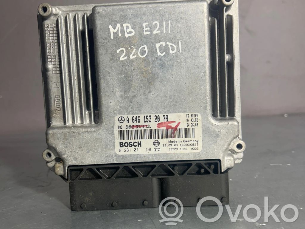 Mercedes-Benz E W211 Engine control unit/module 