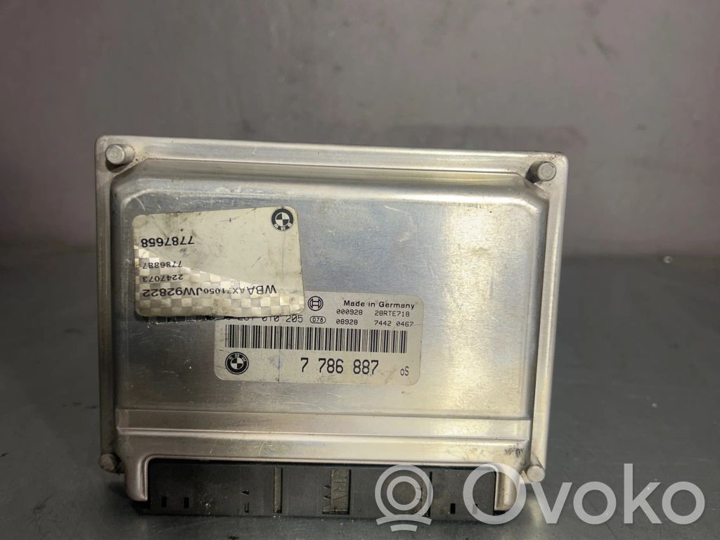 BMW 3 E46 Unidad de control/módulo del motor 