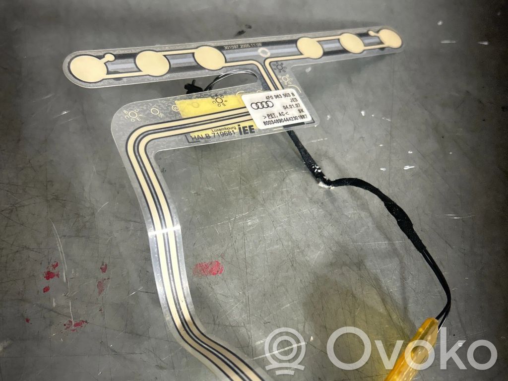 Audi A6 S6 C6 4F Elemento calefactor del asiento 