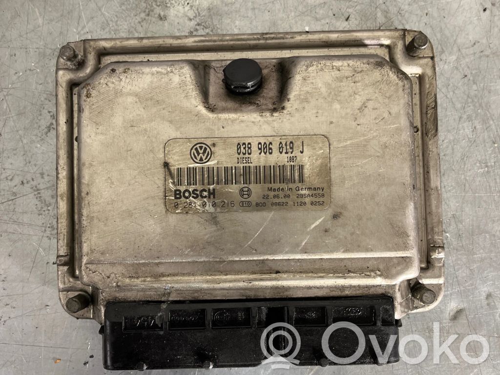 Engine control unit/module   038906019J,28SA4558,0281010216