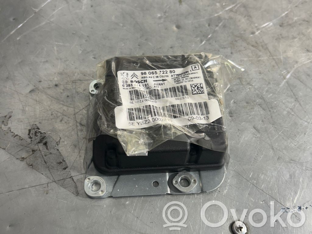 Sterownik / Moduł Airbag   9806572280,0285011181,YBZ20002410
