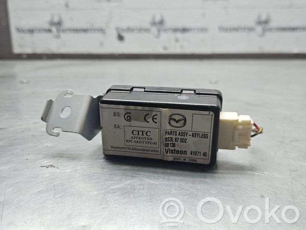 Mazda 3 I Keyless (KESSY) go control unit/module 