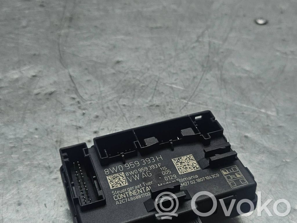 Audi A4 S4 B9 Unité de commande module de porte 