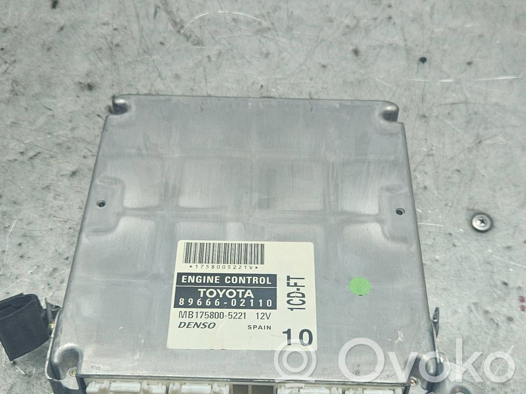 Engine control unit/module   1758005221,8966602110,MB1758005221