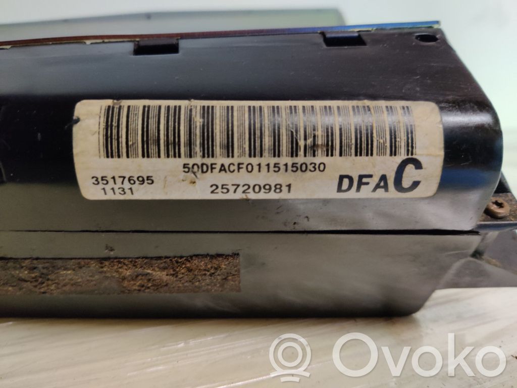 Head up display screen   25720981