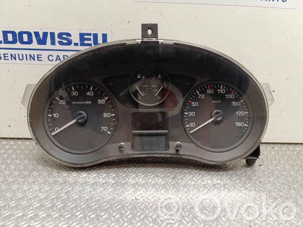 Peugeot Expert Speedometer (instrument cluster) 