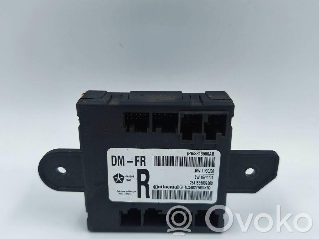 Unidad de control/módulo de la puerta   68316560AB