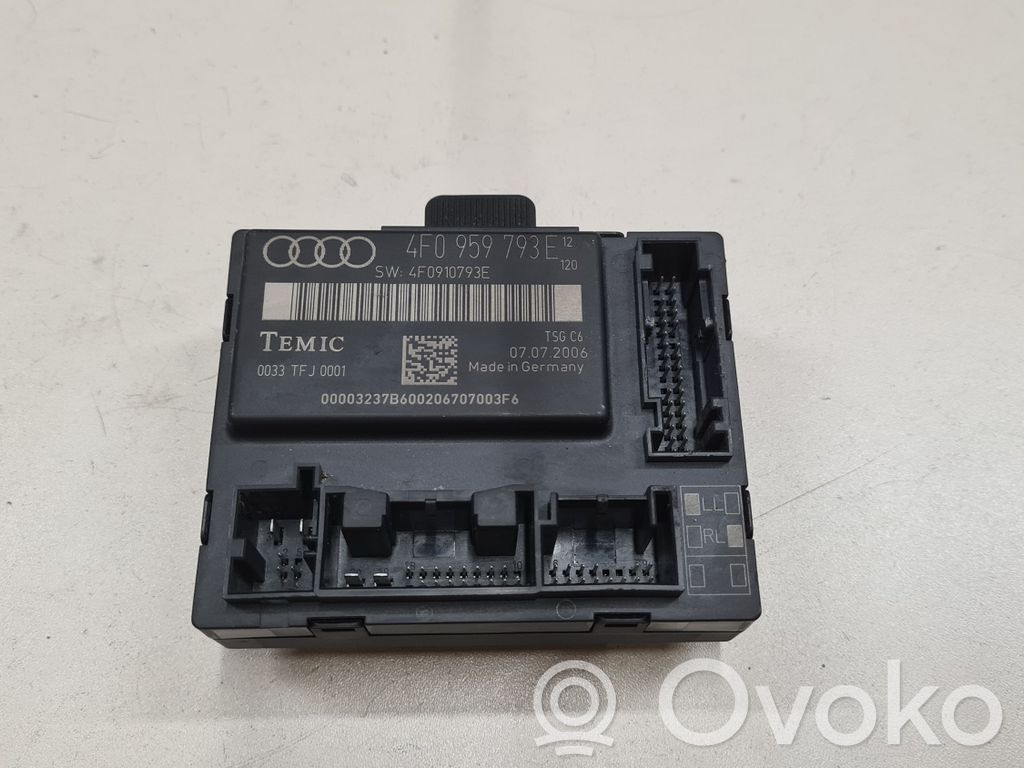 Unidad de control/módulo de la puerta   4F0959793E,4F0910793