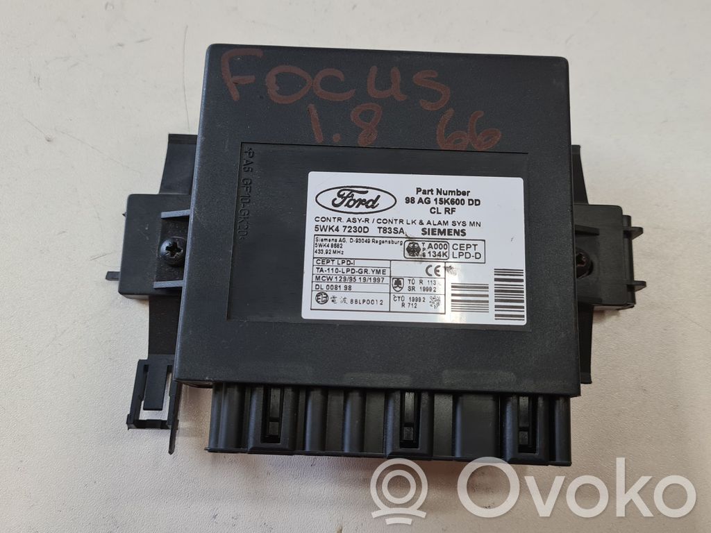 Ford Focus Moduł / Sterownik komfortu 
