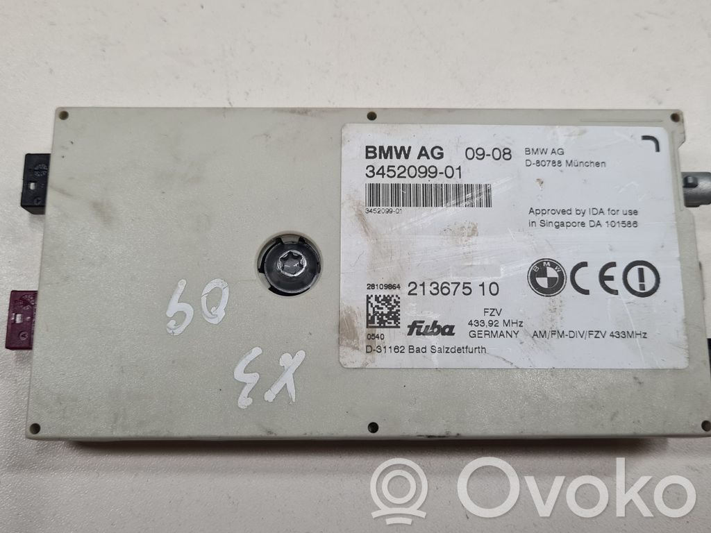 BMW X3 E83 Antenos stiprintuvas 