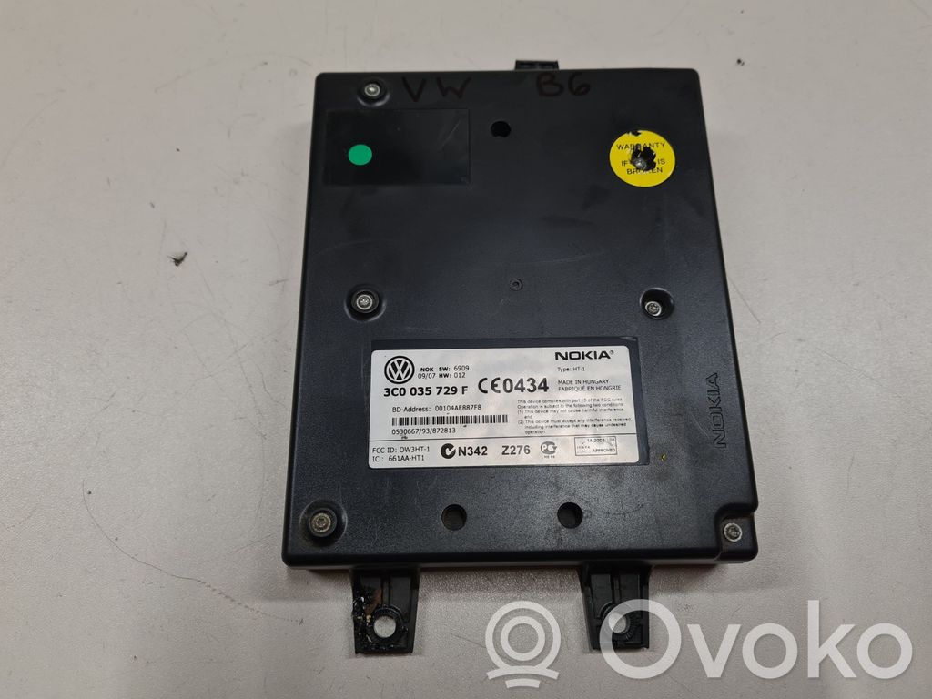 Volkswagen PASSAT B6 Phone control unit/module 