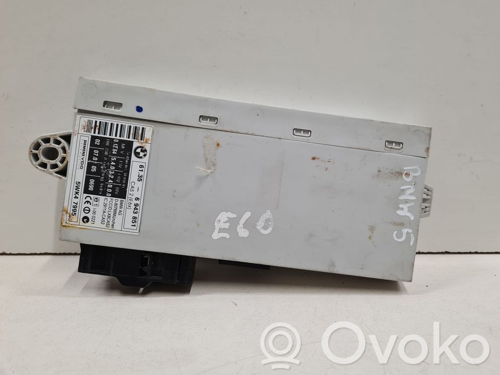 BMW 5 E60 E61 CAS control unit/module 