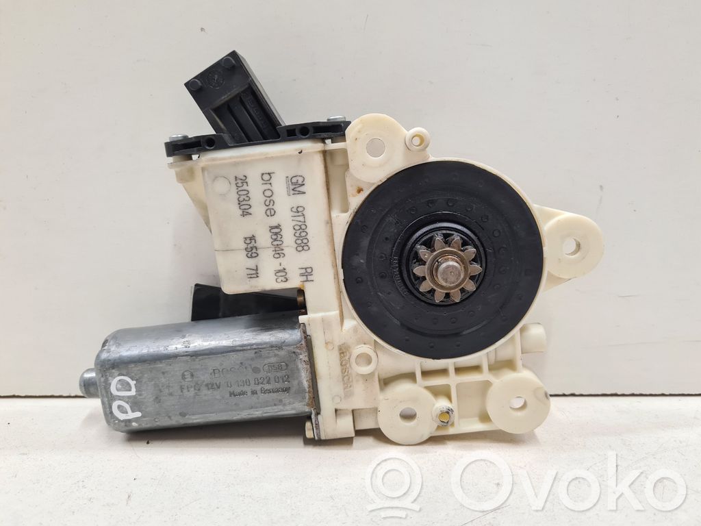 Opel Vectra C Motor macara geam ușă față 