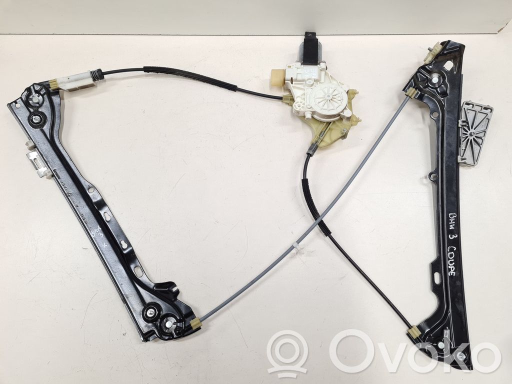 BMW 3 E92 E93 Front door window regulator with motor 