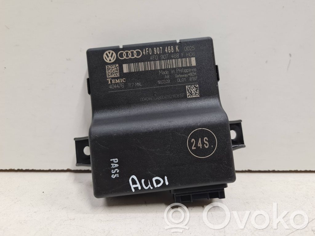 Audi A6 S6 C6 4F Gateway control module 