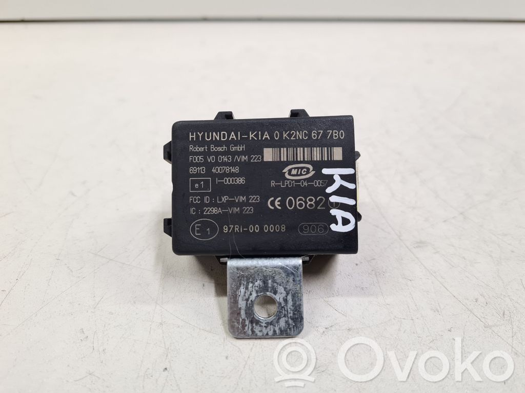 Immobilizer control unit/module   0K2NC677B0