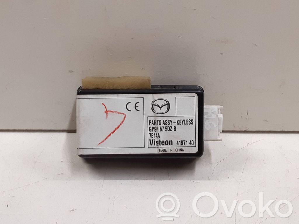 Mazda 6 Keyless (KESSY) go control unit/module 
