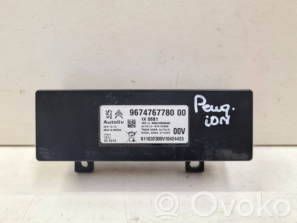 Peugeot iOn Bluetooth control unit module 