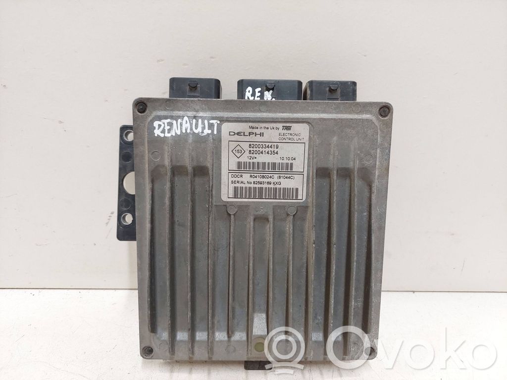 Renault Megane II Engine control unit/module 