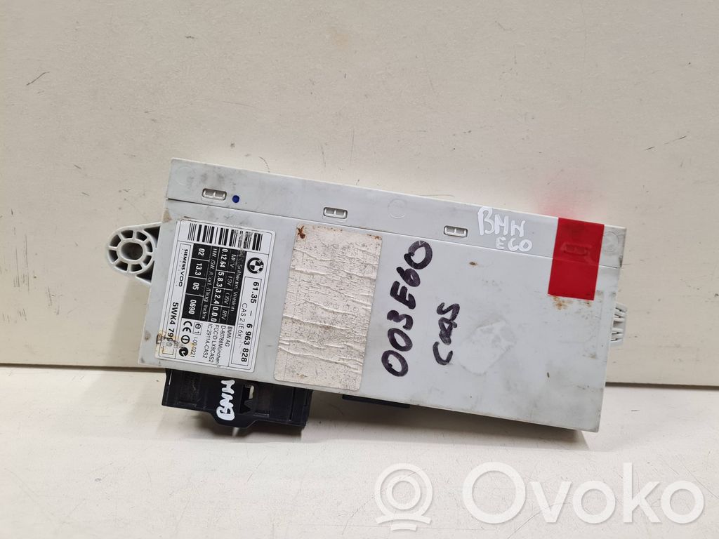 BMW 5 E60 E61 CAS valdymo blokas/ modulis 