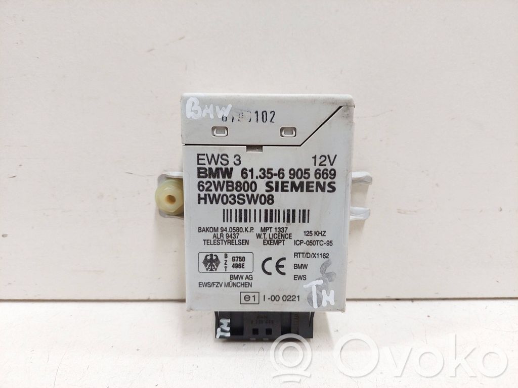 BMW 3 E46 Immobilizer control unit/module 