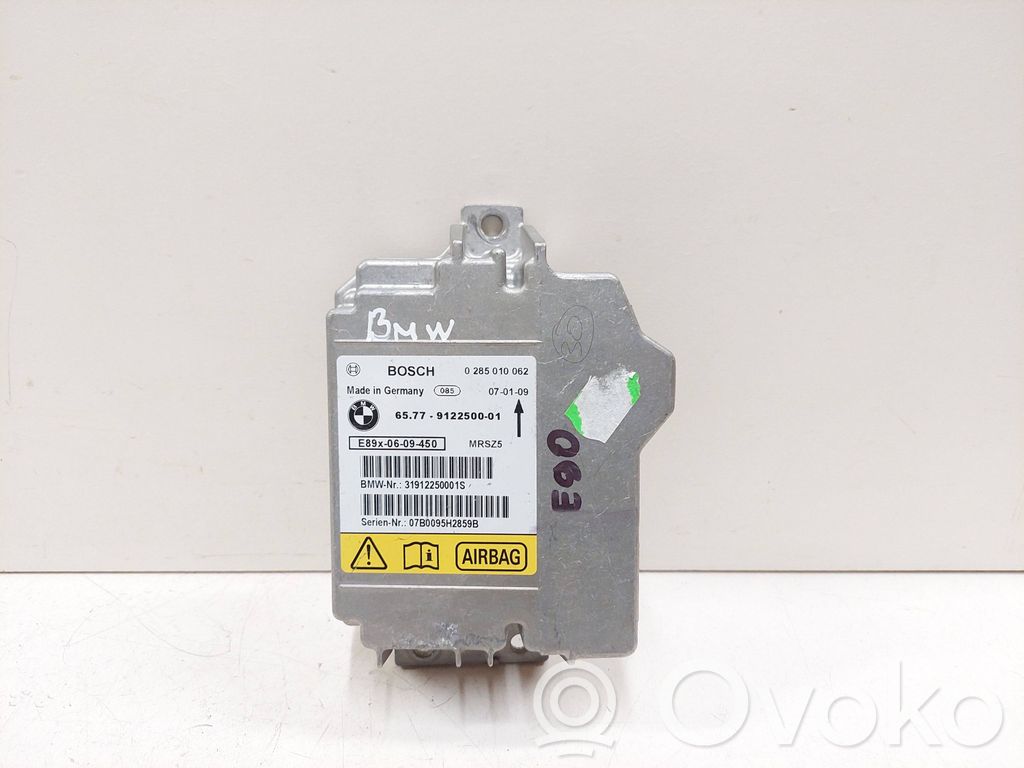 Airbag control unit/module   6577912250001,912250001,0285010062,E89X0609450